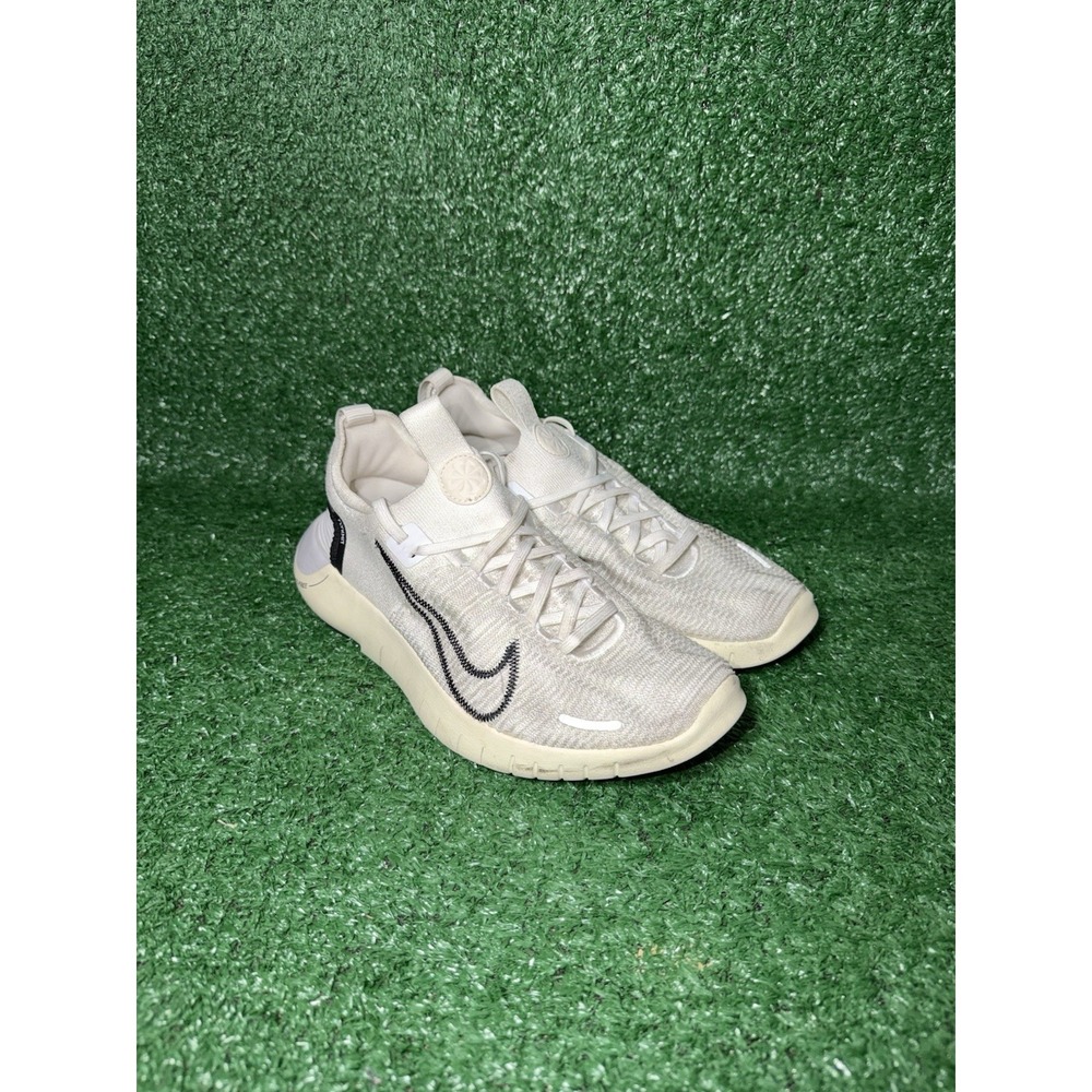 Nike Free RN Flyknit Next Nature Womens Size 8 Grey Black Running Shoes Sneakers - Picture 2 of 9